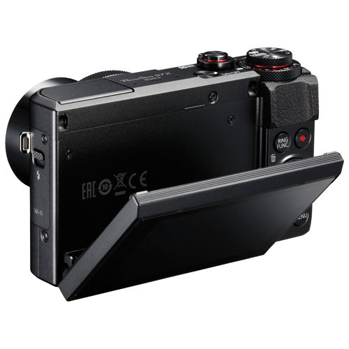 Canon PowerShot G7 X Mark II Wi-Fi 20.1MP 4.2x Optical Zoom Digital Camera - Black