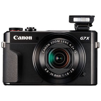 Thumbnail for Canon PowerShot G7 X Mark II Wi-Fi 20.1MP 4.2x Optical Zoom Digital Camera - Black