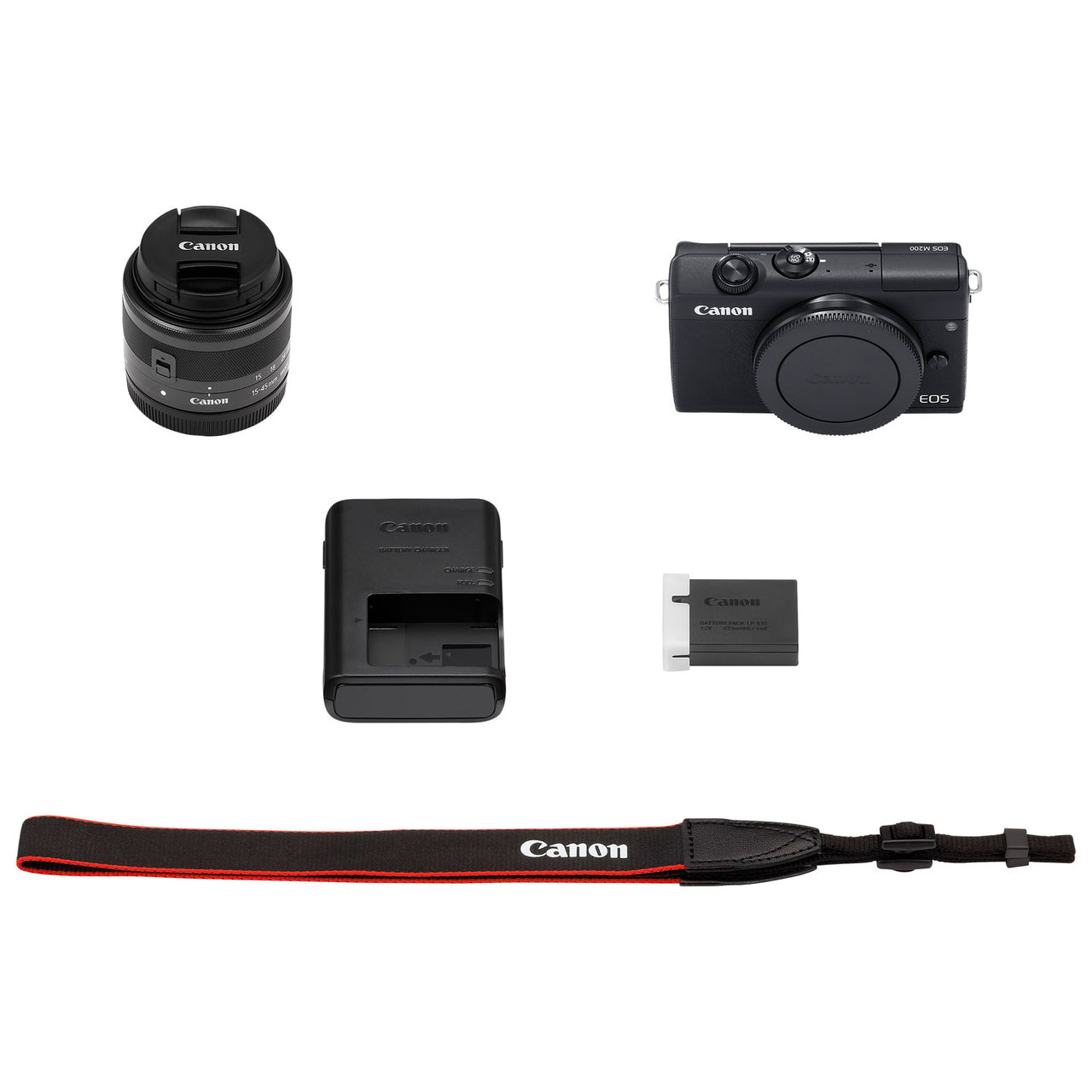 Canon EOS M200 Mirrorless Camera with 15-45mm IS STM Lens Kit