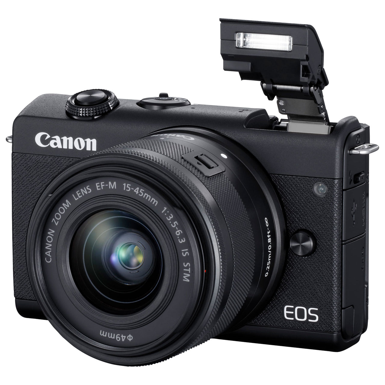 Canon EOS M200 Mirrorless Camera with 15-45mm IS STM Lens Kit