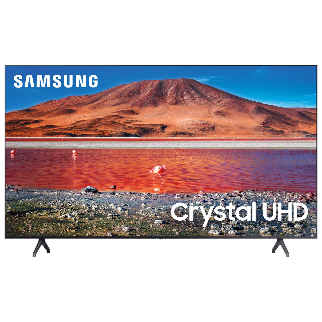 Samsung 55" 4K UHD HDR LED Tizen Smart TV (UN55TU7000FXZC) - Titan Grey