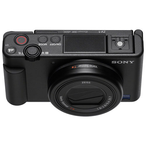 Sony Cyber-shot ZV-1 Content Creator Vlogger 20.1MP 2.9x Optical Zoom Digital Camera - Black