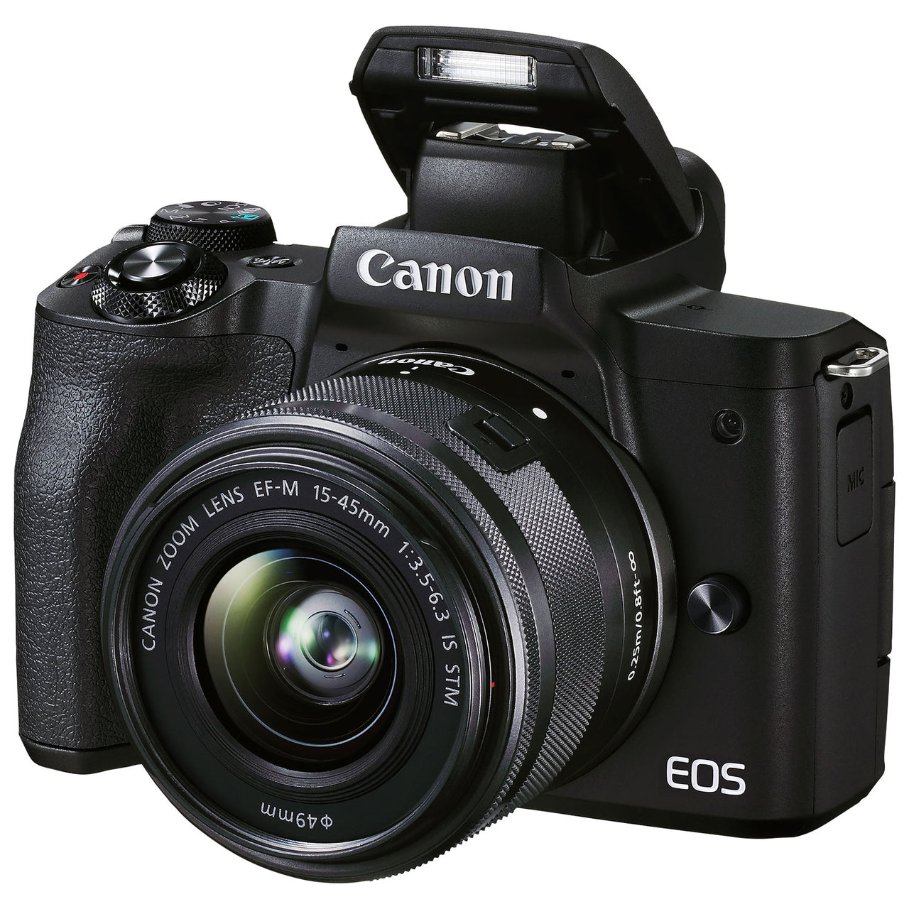 Canon EOS M50 Mark II Mirrorless Camera with 15-45mm IS STM Lens Kit