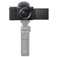 Thumbnail for Sony Alpha ZV-E10 APS-C Interchangeable Lens Mirrorless Vlog Camera with 16-50mm Lens Kit - Black