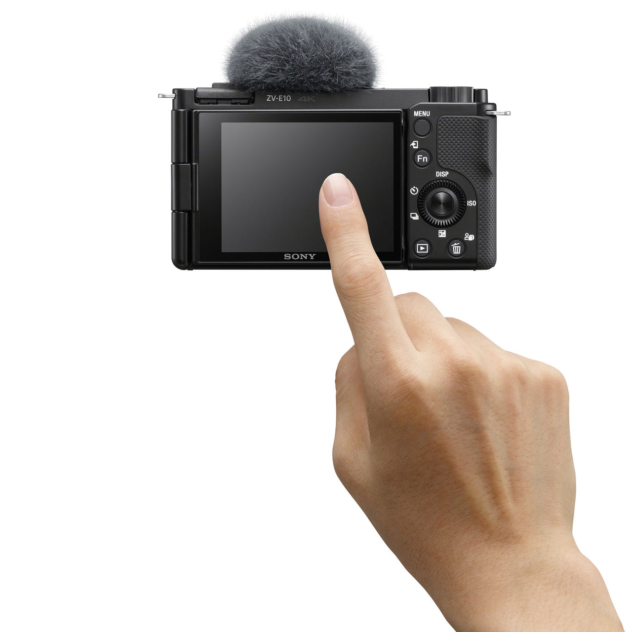 Sony Alpha ZV-E10 APS-C Interchangeable Lens Mirrorless Vlog Camera with 16-50mm Lens Kit - Black