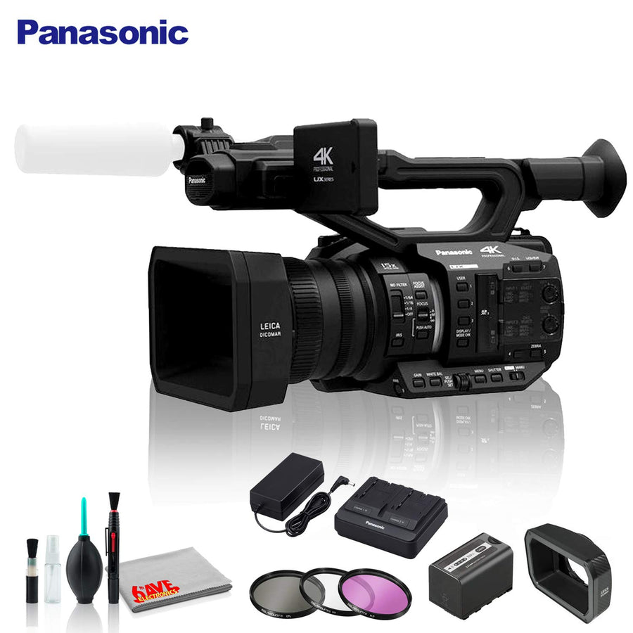 Panasonic AG-UX90 4K/HD Professional Camcorder Basic Bundle