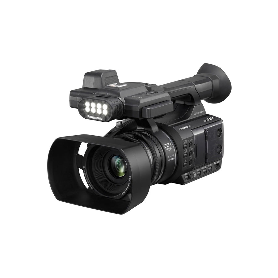 Panasonic AG-AC30 Full HD Camcorder with Touch Panel LCD Viewscreen and Built-in LED Light Standard Accessory Bundle w/U