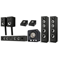 Thumbnail for Polk Audio Monitor 5.1.2 Channel Speaker System - Midnight Black